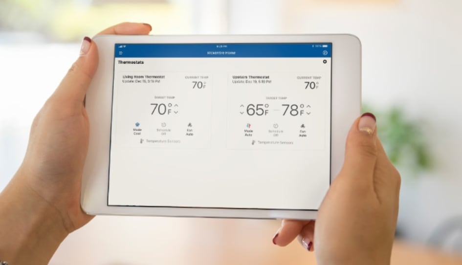 Thermostat control in Arlington